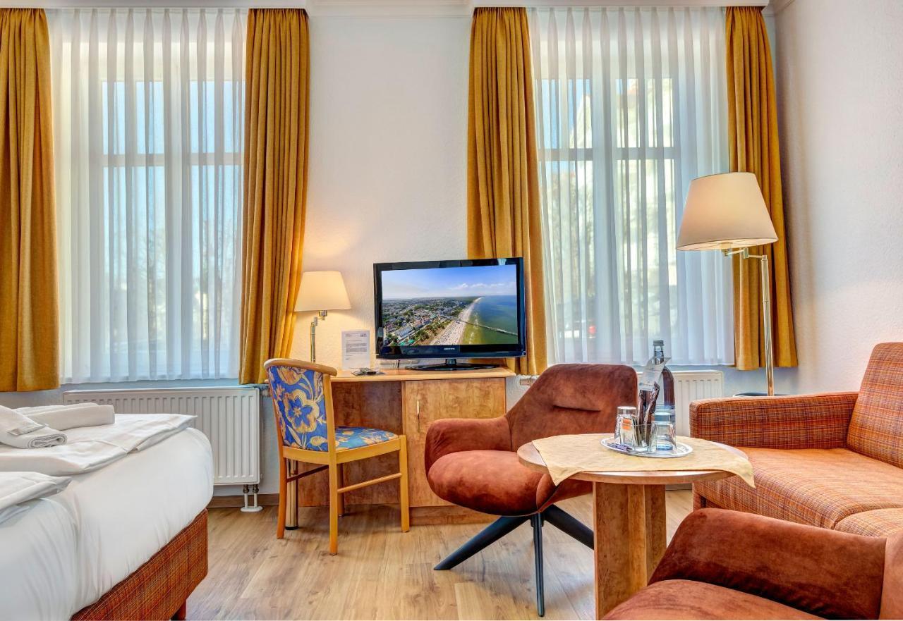 Haus Seeblick Hotel Garni & Ferienwohnungen Zinnowitz Eksteriør billede